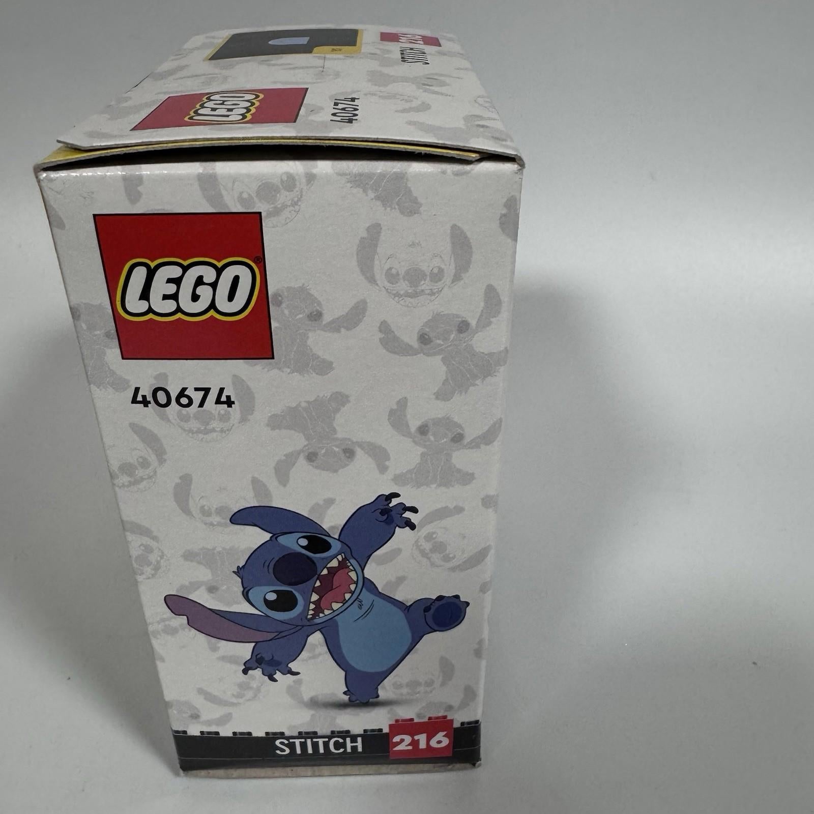 LEGO Brickheadz Disney Stitch (40674). From Lilo & Stitch. Brand New/Sealed/Gift