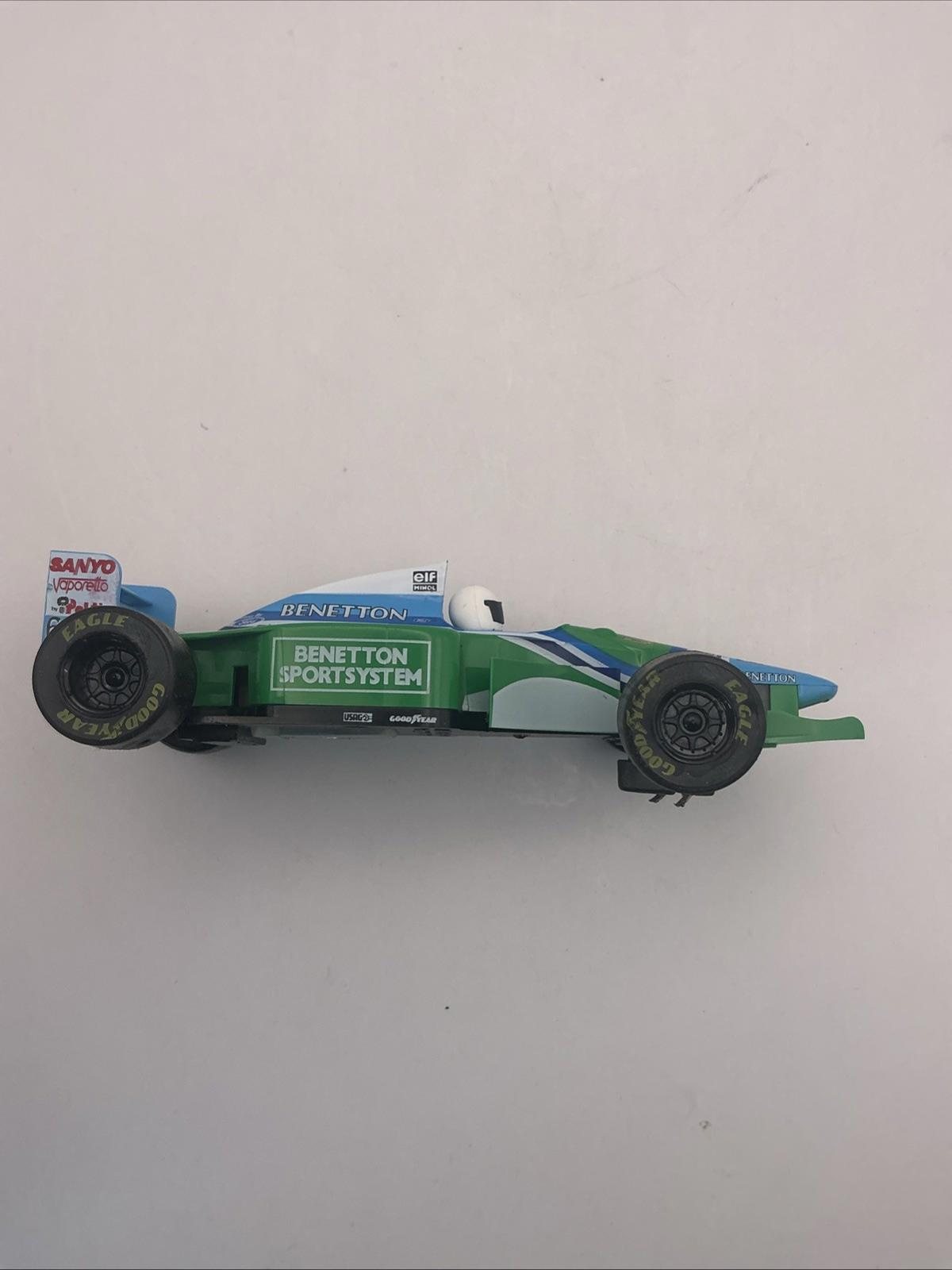 Scalextric 1/32 Scale Slotcar C237 Ford Benetton B193 #6 1994 White Helmet Mint