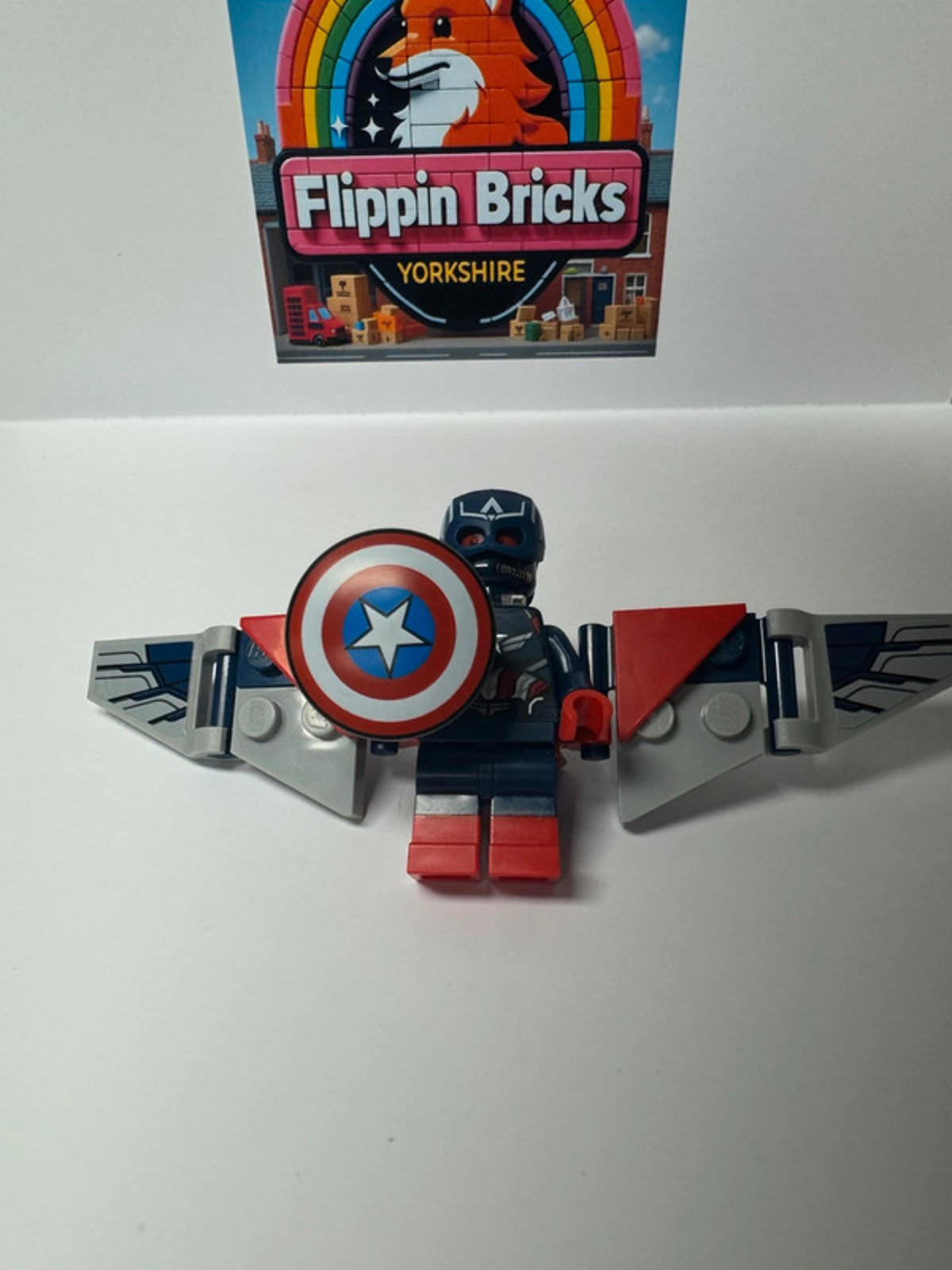 Lego Minifigure Marvel Captain America Sam Wilson sh1003 no offers