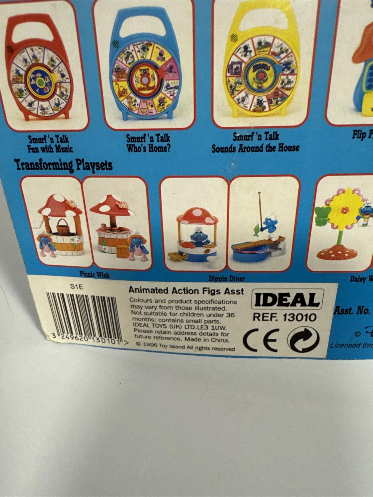 Toy Island The Smurfs 3" Handy Smurf Figure Movable Arms Smurf