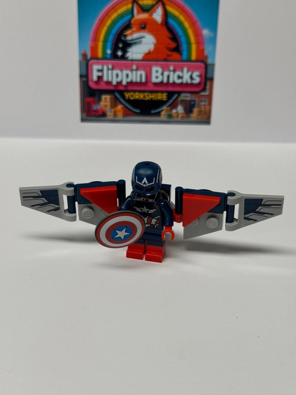 Lego Minifigure Marvel Captain America Sam Wilson sh1003 no offers