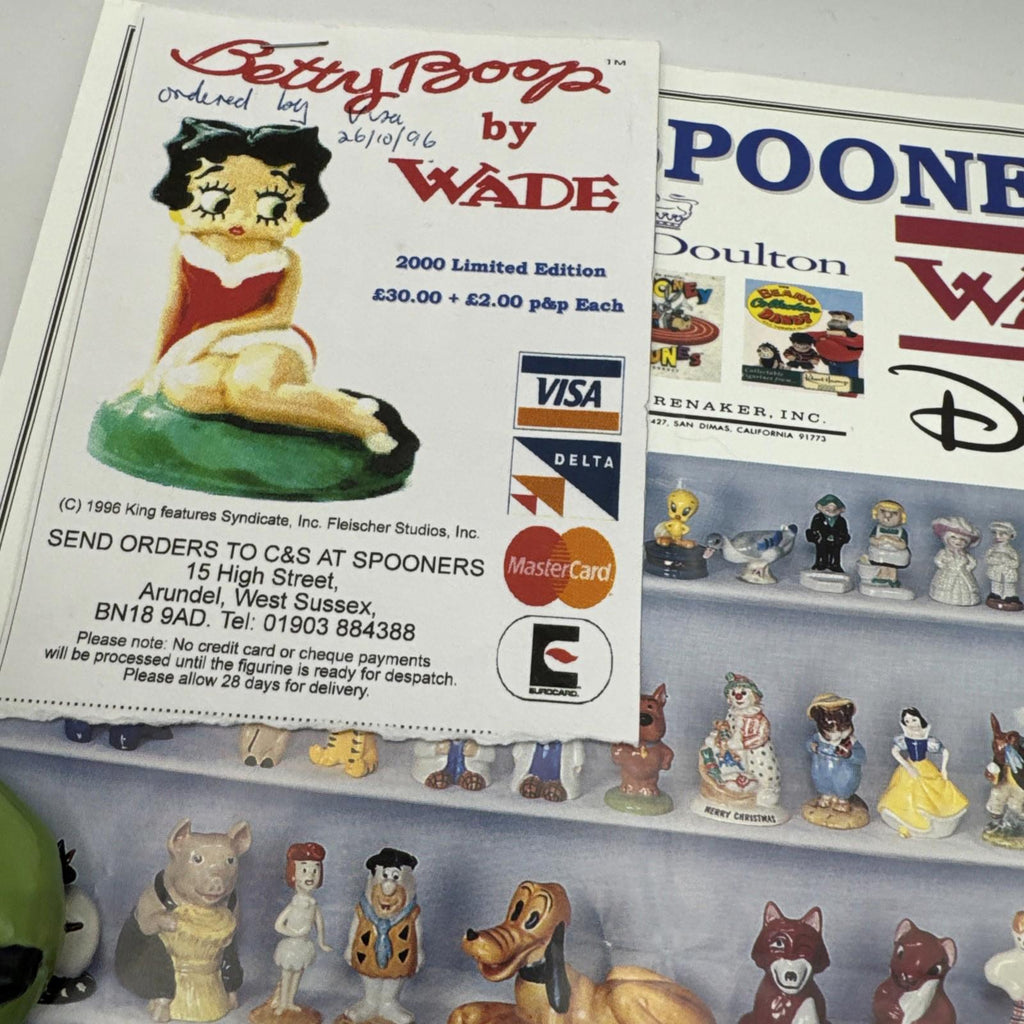 Wade Betty Boop Christmas Surprise Mint Condition Boxed COA Official Product