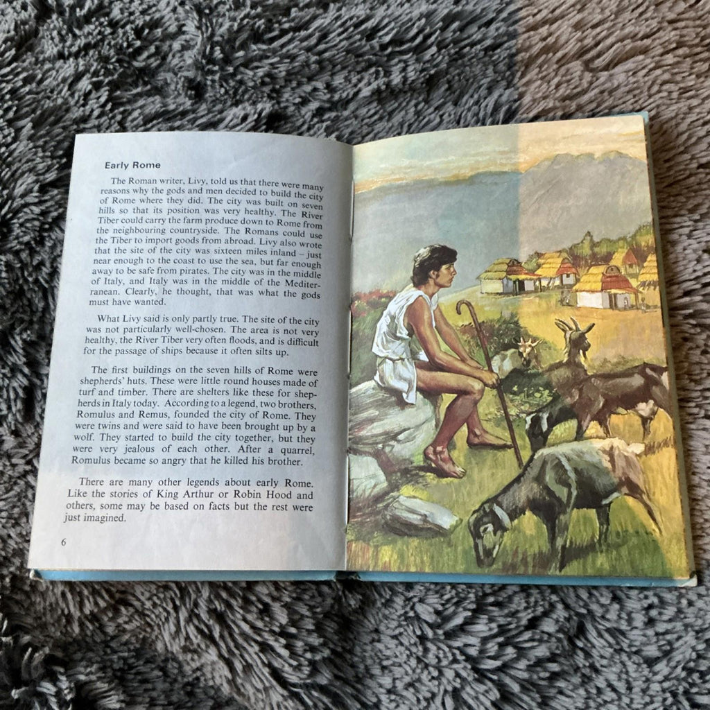 2 Vintage Ladybird Books Great Civilisations Rome & Julius & Roman Britain