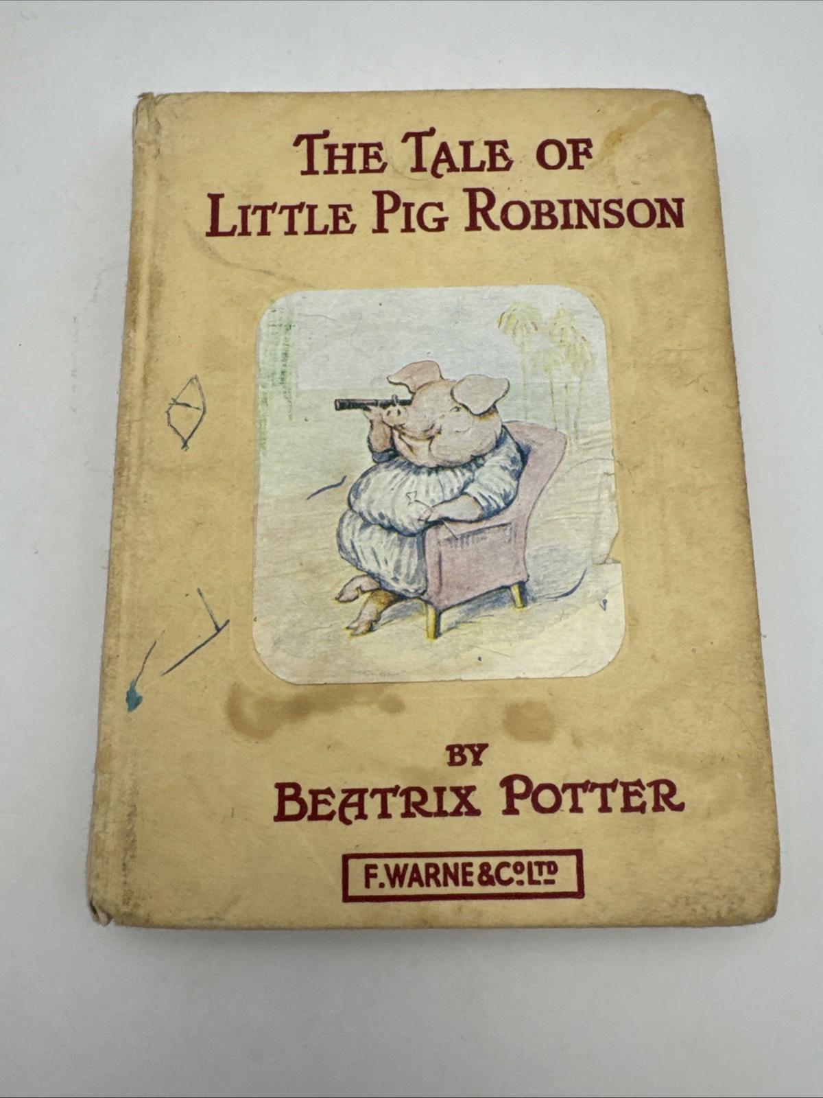 Beatrix Potter Collection Of 4 Hardback Vintage Books F.Warne & Co 1960’s Rare
