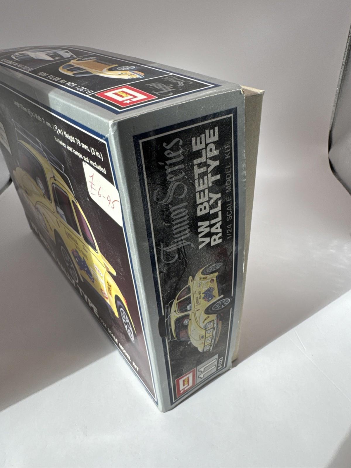 Imai Junior Series VW Beetle Rally Type 1/24 Scale Model Kit Sealed Mint 1983