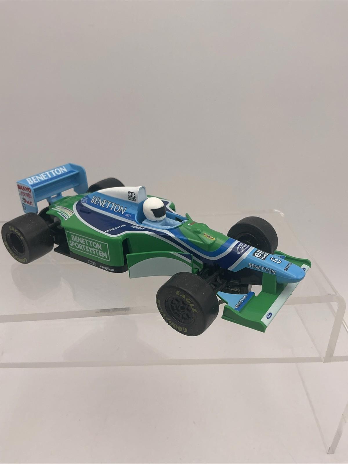 Scalextric 1/32 Scale Slotcar C237 Ford Benetton B193 #6 1994 White Helmet Mint