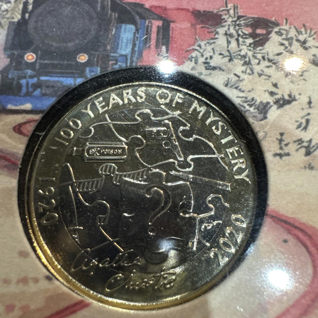 The Agatha Christie £2 Coin Capsule Edition Brilliant Uncirculated