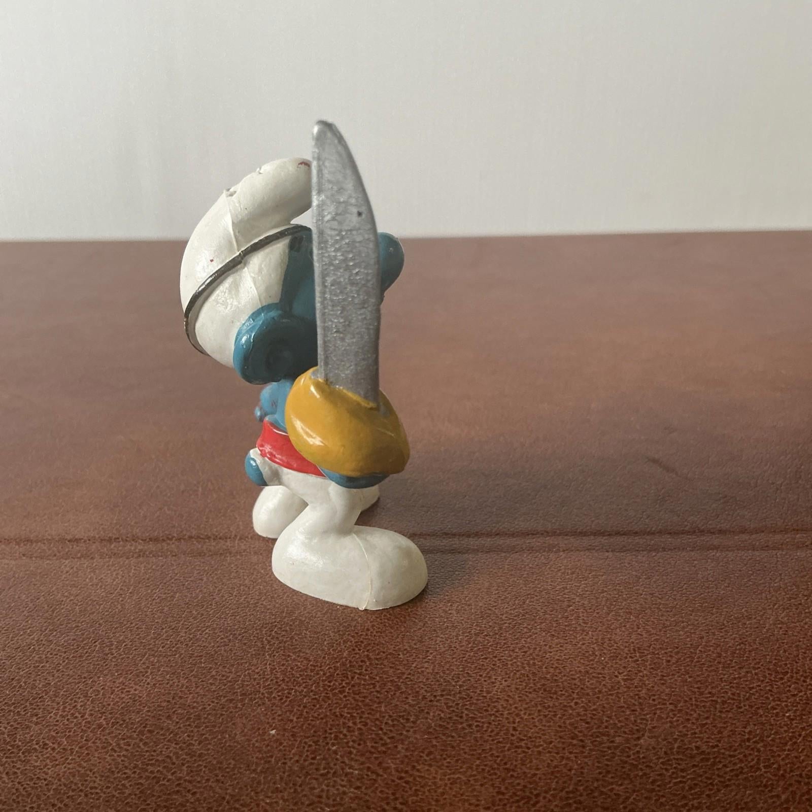 Collectable Vintage Peyo Pirate Smurf 20104 Rare Collectable SM004