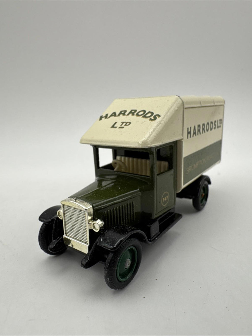 3 X Lledo Days Gone Promotional Delivery Vans Harrods Pork Farms Au Bon Marche