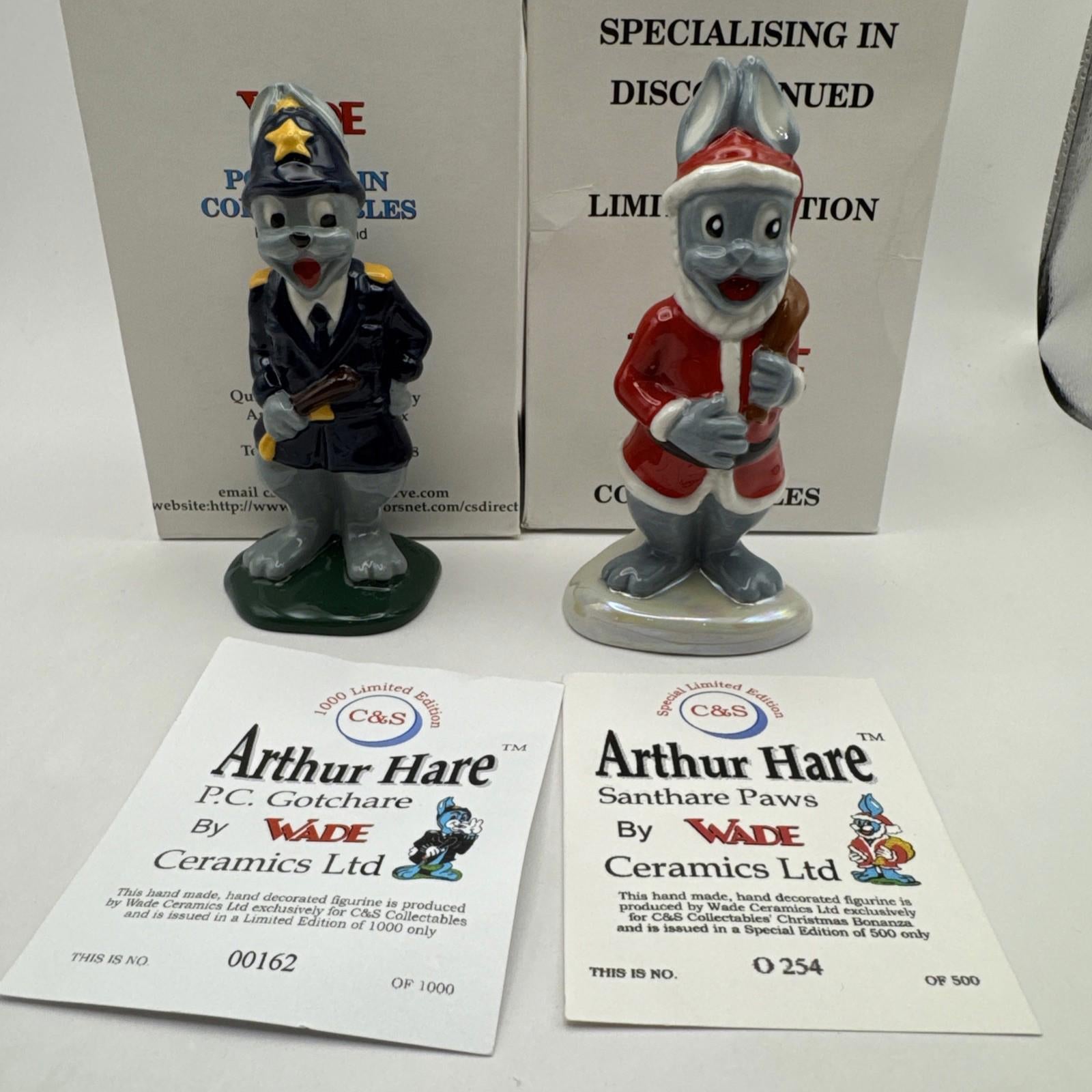 Wade Arthur Hate Collection P.C. Gotchare, Santahare Paws Limited Edt Box COA
