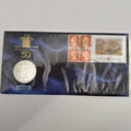 1998 HRH The Prince of Wales 50th Birthday Lt Ed Commem £5 Coin Cover -(17712)