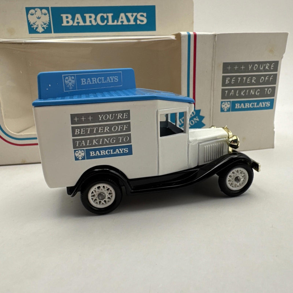 Vintage LLedo Barclays Parcel Van car model limited edition 1934 Dennis Parcels