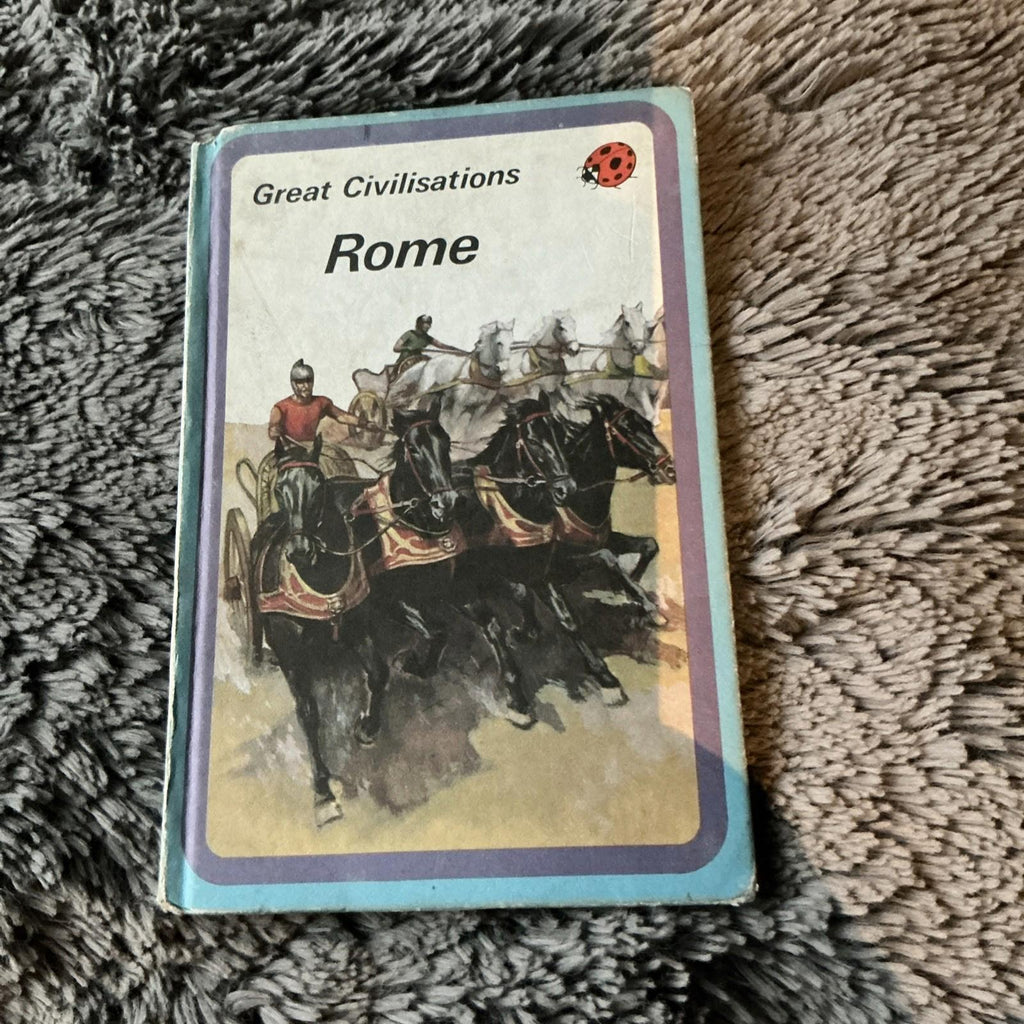 2 Vintage Ladybird Books Great Civilisations Rome & Julius & Roman Britain