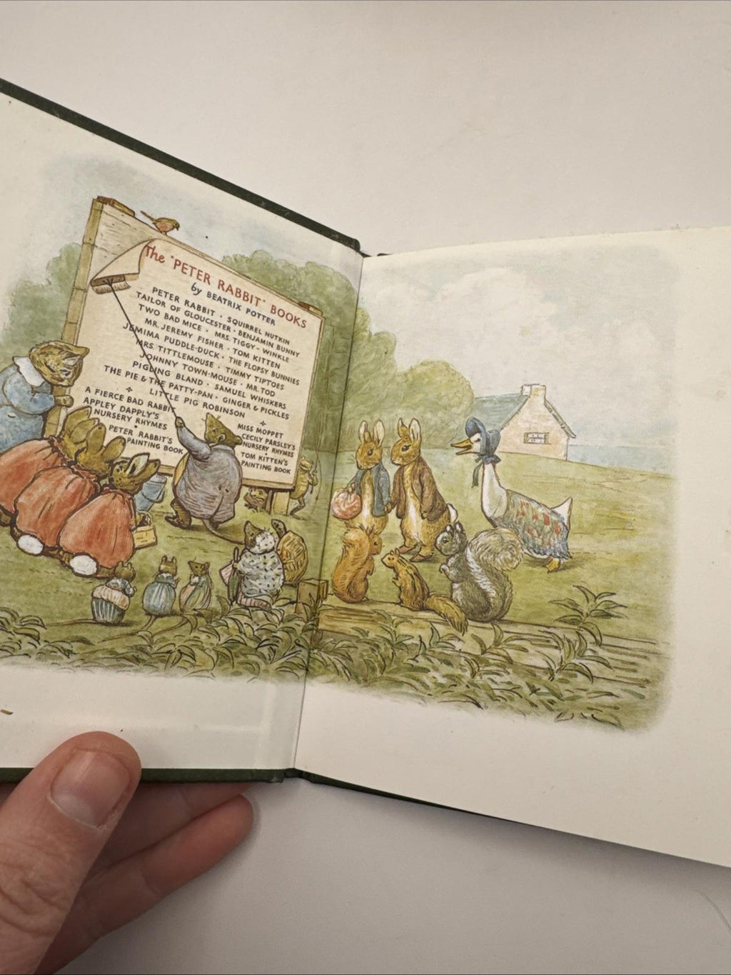 Vintage Beatrix Potter’s Appley Dapply's Nursery Rhymes Collectable Book 1987