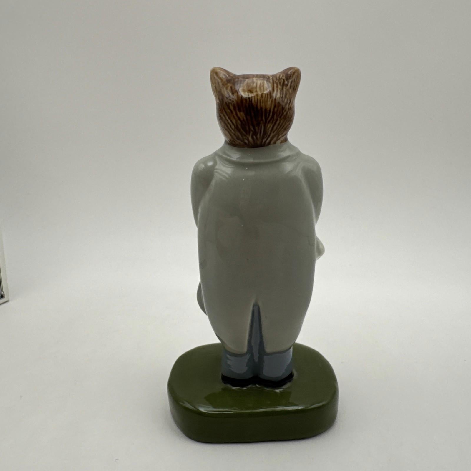 Boxed collectable Wade The City Gent Catkins character Limited Edition of 1500