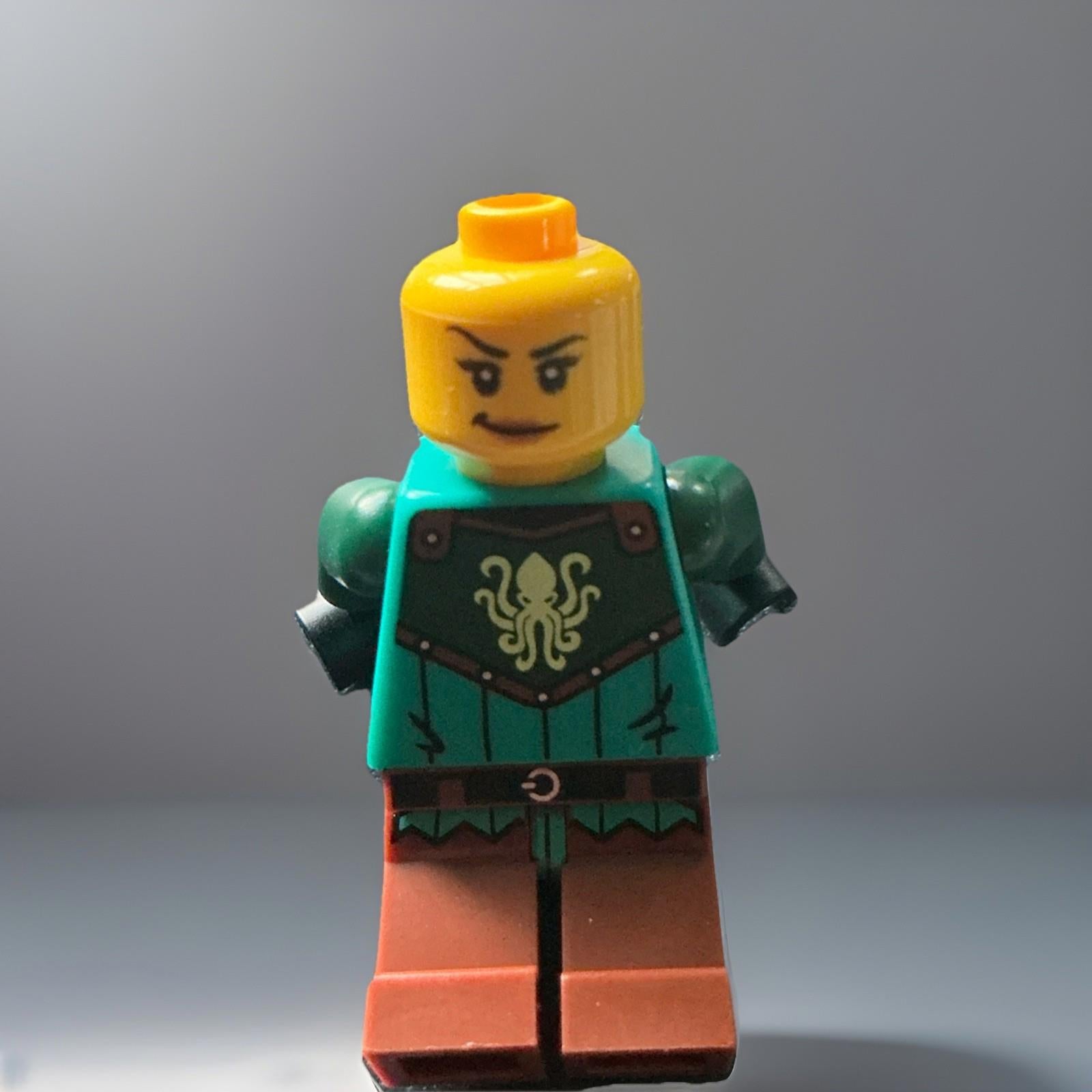 LEGO Ideas Kraken Warrior Female Minifigure from Set 21358 New