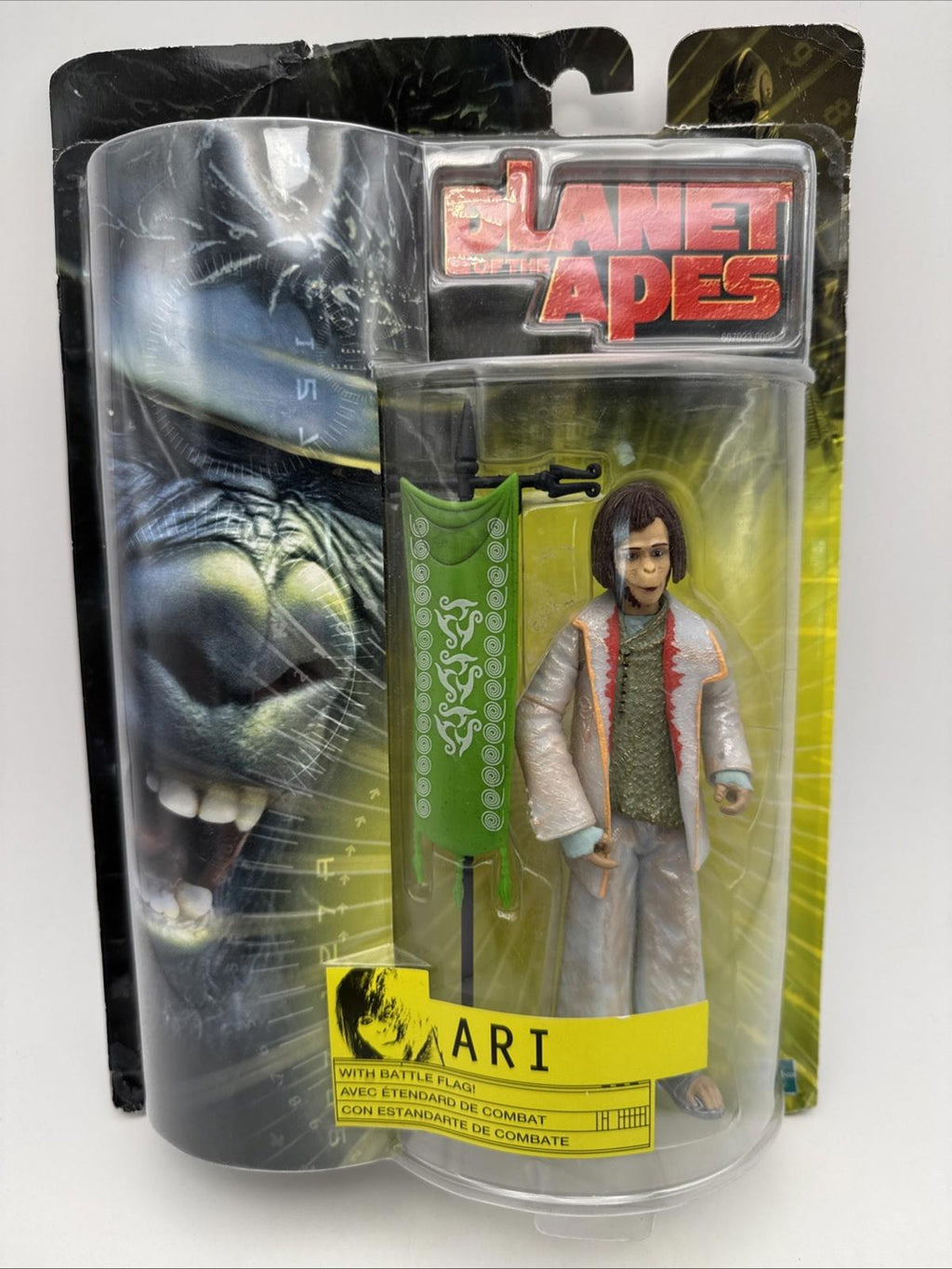Vintage The Planet Of The Apes Action Figure Ari New In Box 6" Hasbro