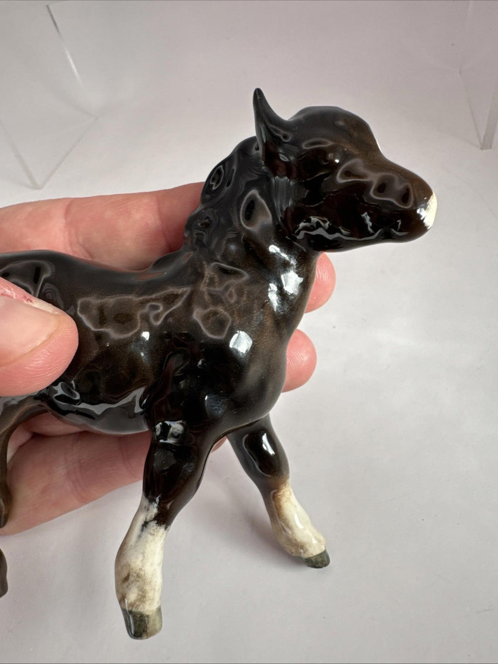 Beswick Horse Shetland Pony Foal No.1034 Brown Gloss