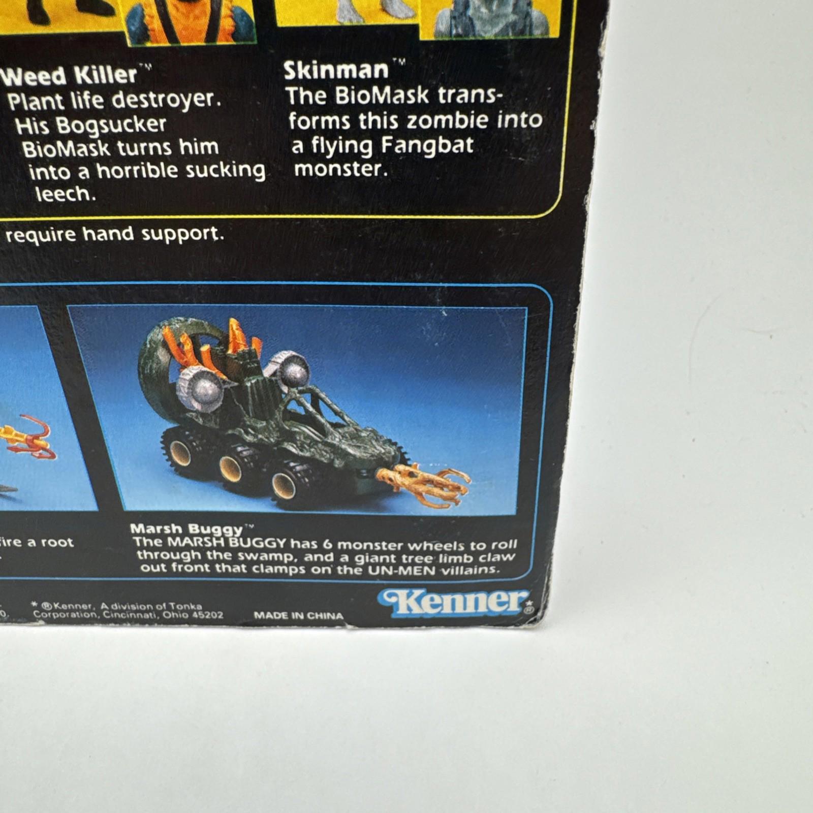 Vintage Kenner Swamp Thing Evil Un-men Anton Arcane Figure Sealed 1990