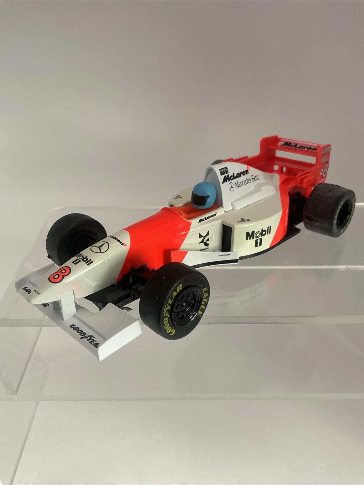 Scalextric C 2004 McLaren F1 No 8 VGC Blue Helmet Boxed Slot Cars