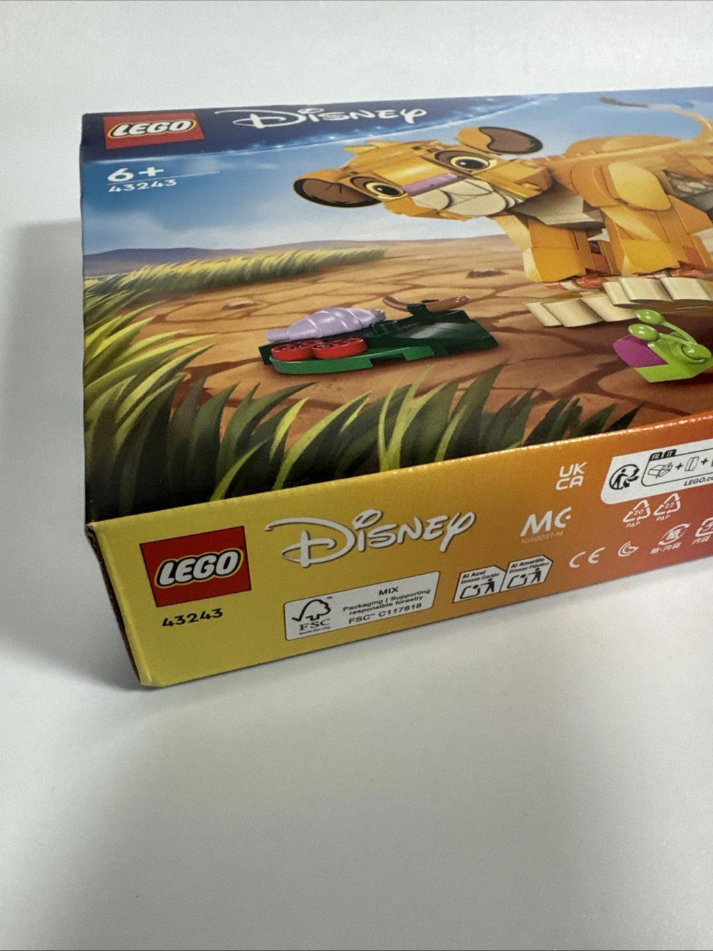 LEGO Disney Simba The Lion King Cub 43243 Brand New Sealed