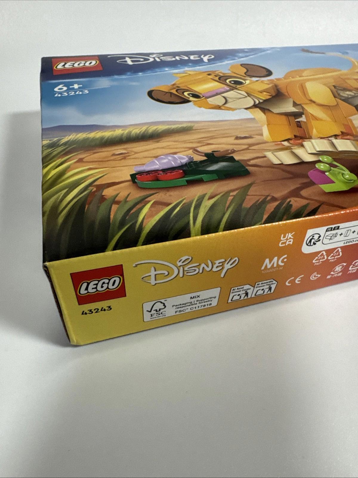 LEGO Disney Simba The Lion King Cub 43243 Brand New Sealed