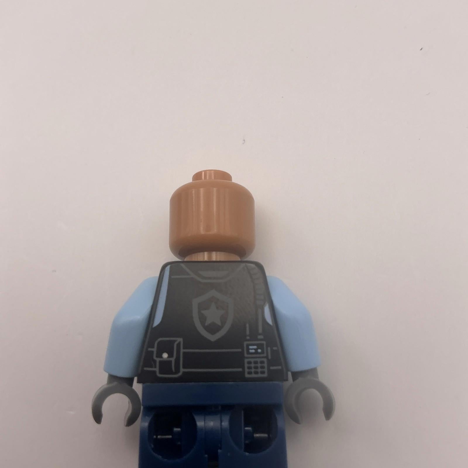 Lego Mini Figure SH 1076 - Male Security Guard - New & Genuine From Set 76300