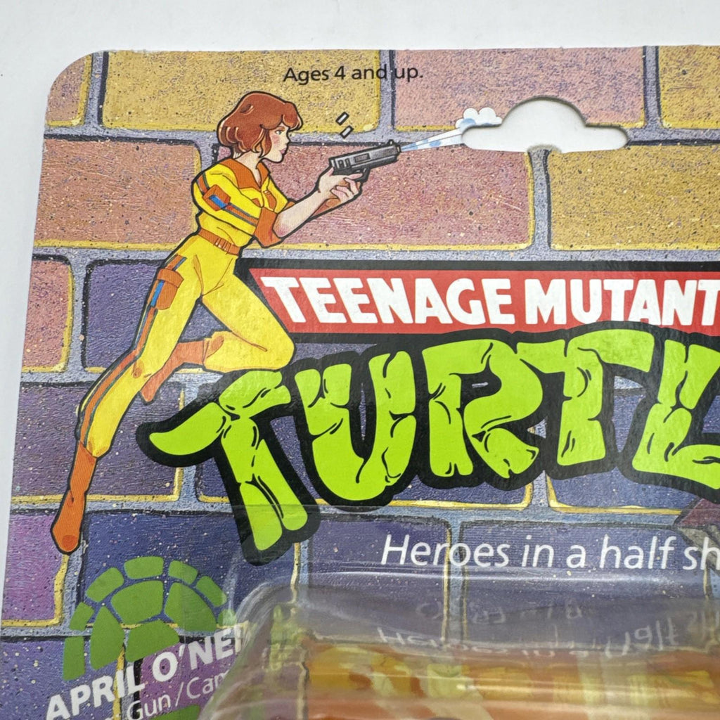 Vintage Teenage Mutant Ninja Turtles April O'Neil Toy Figure TMNT 1990 MOC