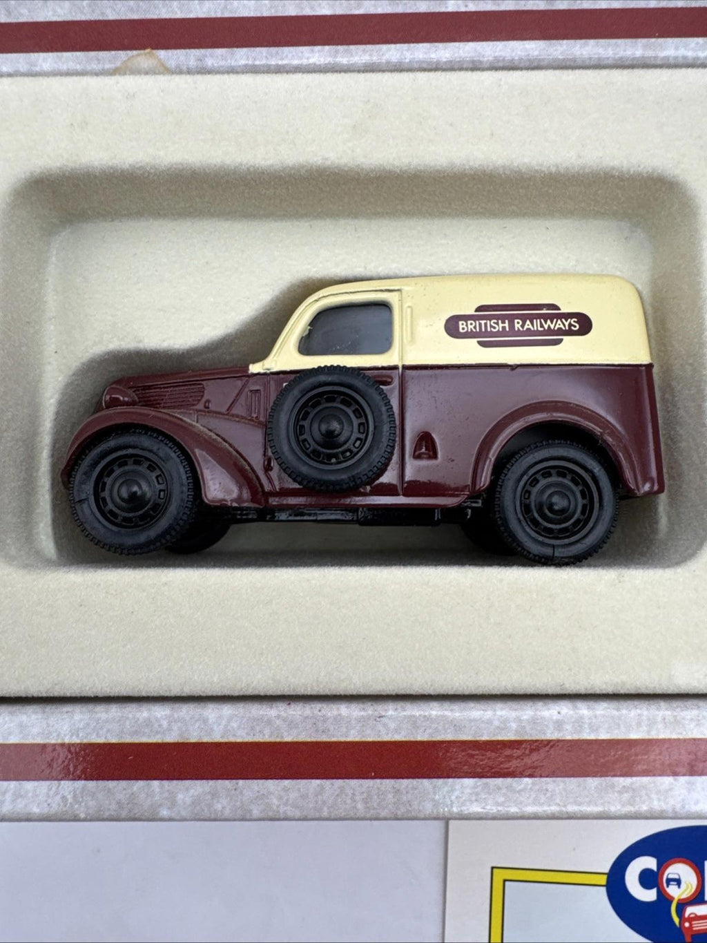 Corgi British Rail Set 1Ford Popular Van &1 Bedford CA Van Boxed New