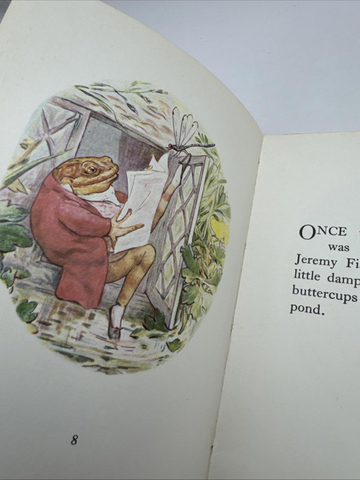 Beatrix Potter Book Bundle – Mrs. Tiggy-Winkle & Mr Jeremy Fisher 1987