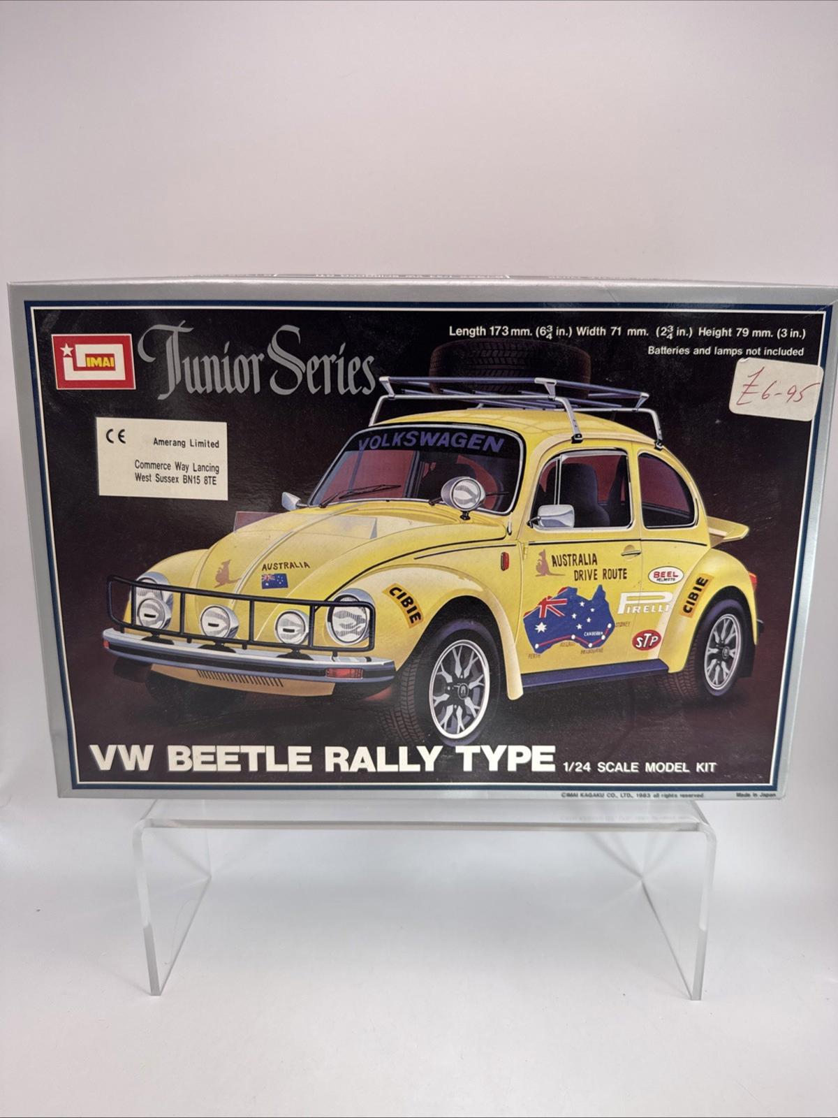 Imai Junior Series VW Beetle Rally Type 1/24 Scale Model Kit Sealed Mint 1983