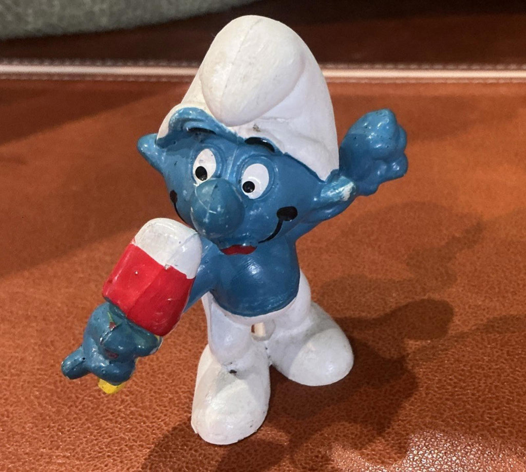 Vintage Ice Lolly Smurf 20053 Collectible Rare SM083