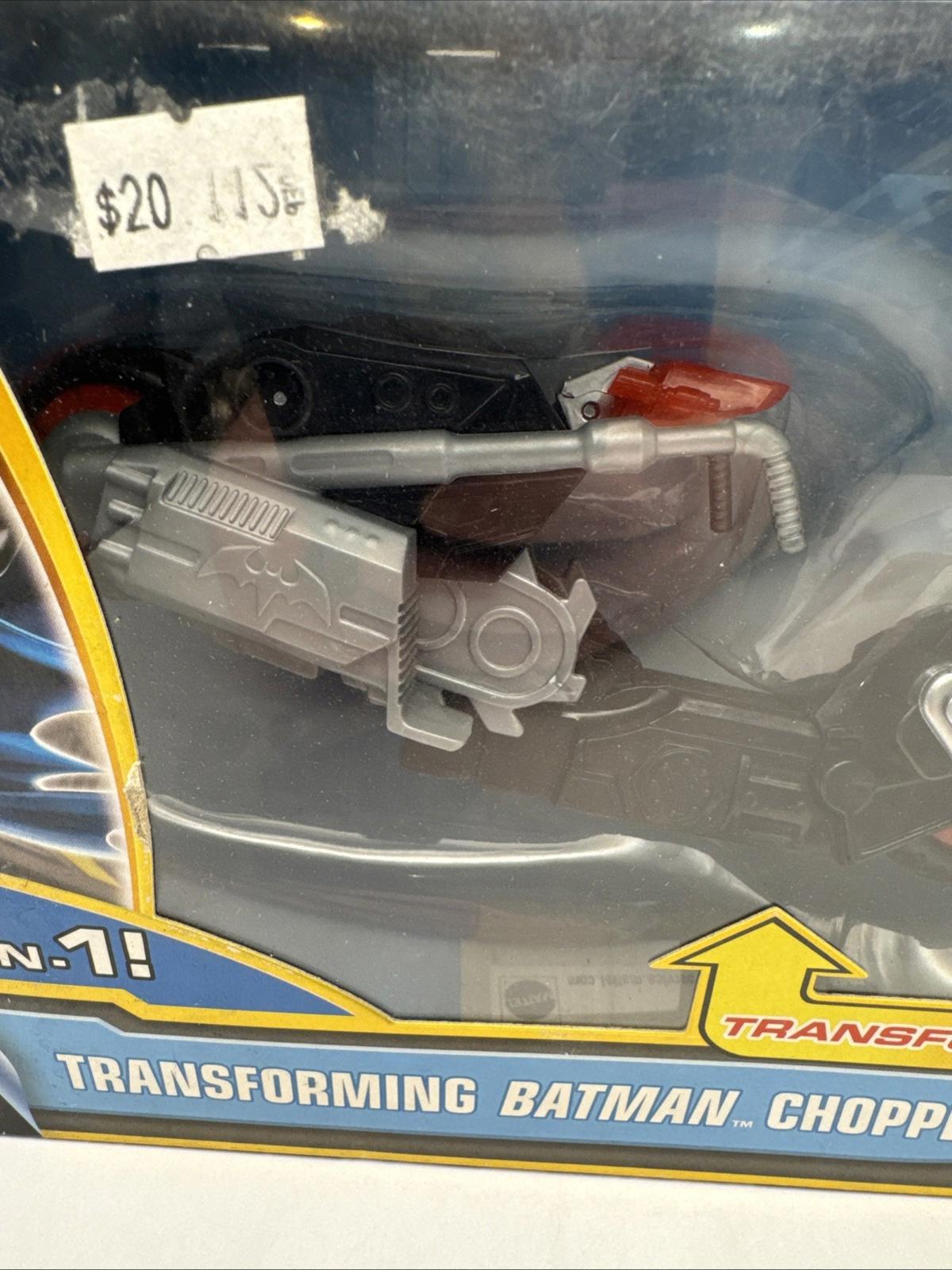 Batman Transforming Batman Chopper 2 In 1 Boxed New Sealed 2013 Box Damage