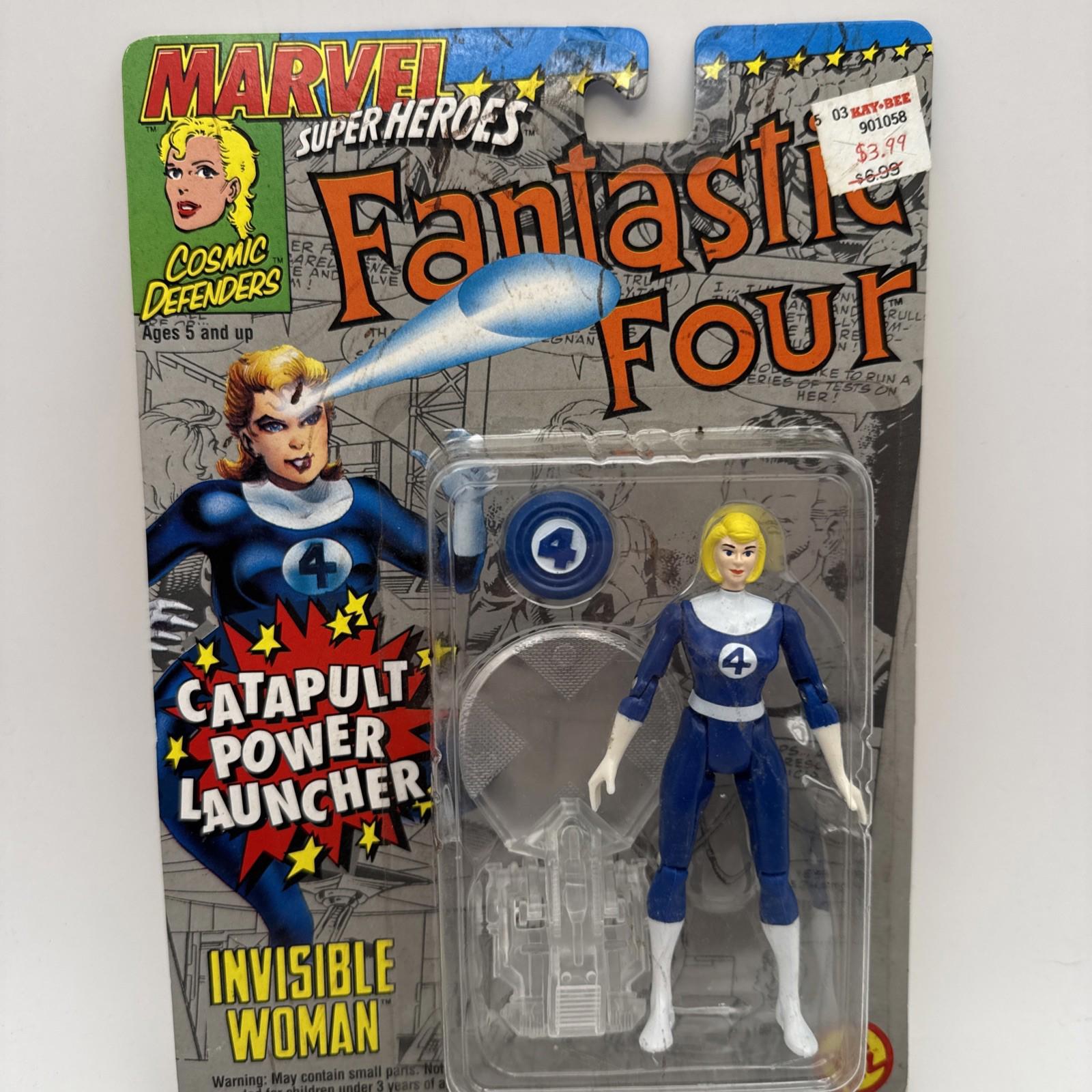 Marvel - Fantastic Four Invisible Woman Figure 1994 Toybiz
