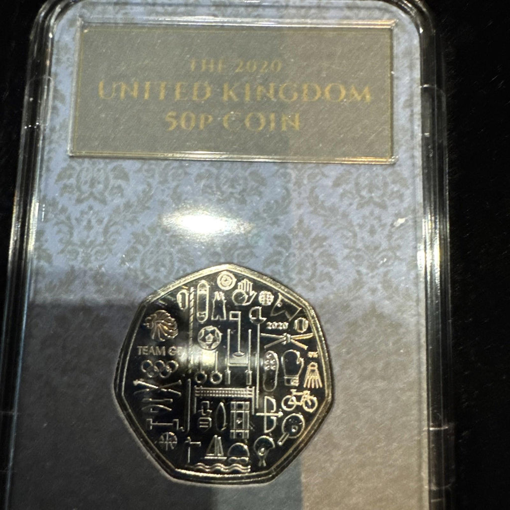 The UK 2020 Commemorative Coins Collectors Edition - 5 Coins Set With COA 0377