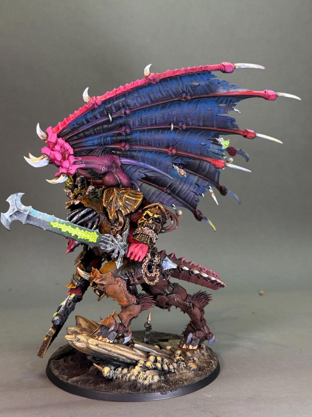 Warhammer Angron Deamon Primarch of Khorne hand painted ready to ship