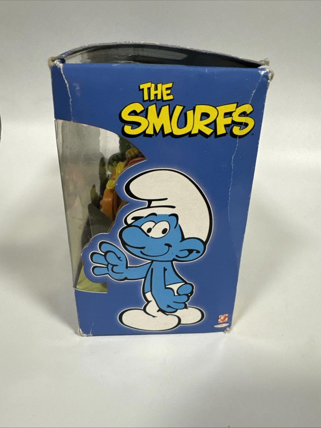 The Smurfs Pull Back Motor Car Smurf Vehicle Boxed
