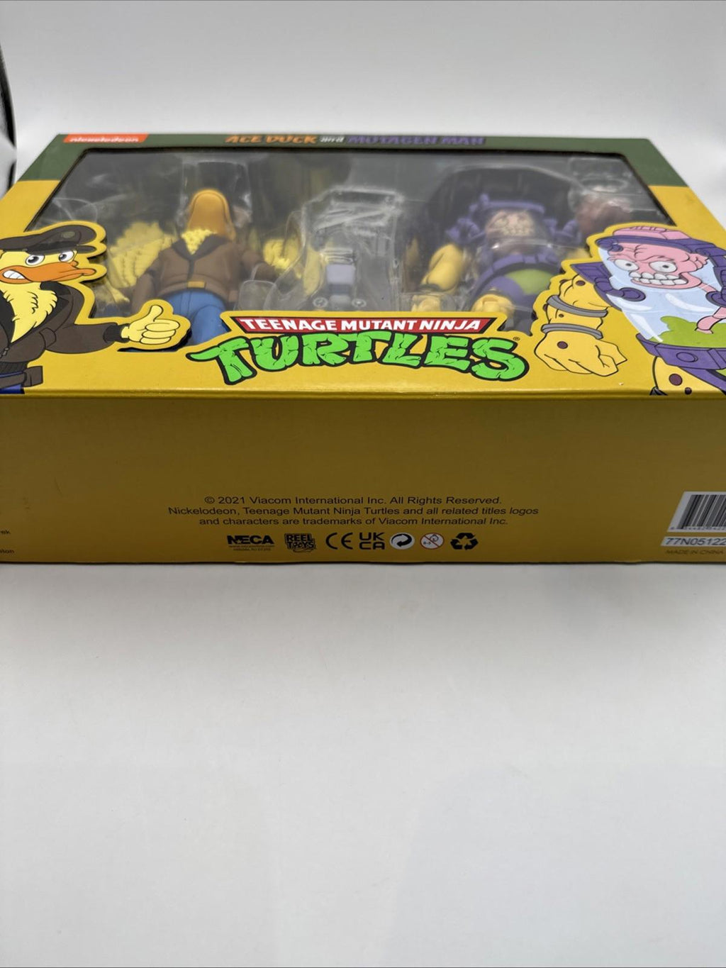 Teenage Mutant Ninja Turtles Cartoon Ace Duck & Mutagen Man NECA TMNT BNIB