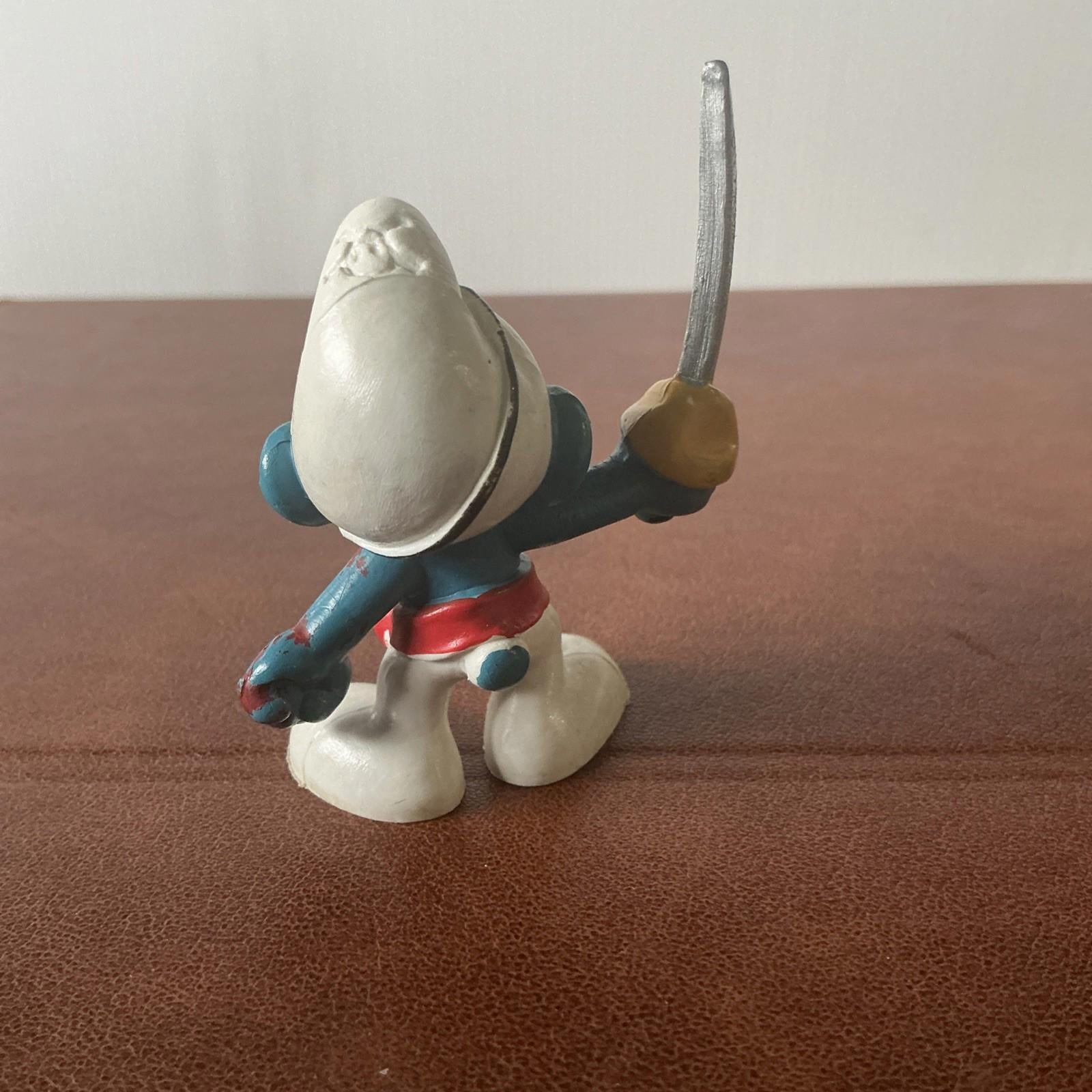 Collectable Vintage Peyo Pirate Smurf 20104 Rare Collectable SM004