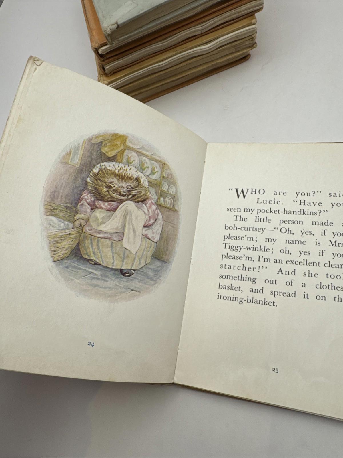 1960’s Beatrix Potter Books F.Warne & Co.Ltd.  Hard Back X 7