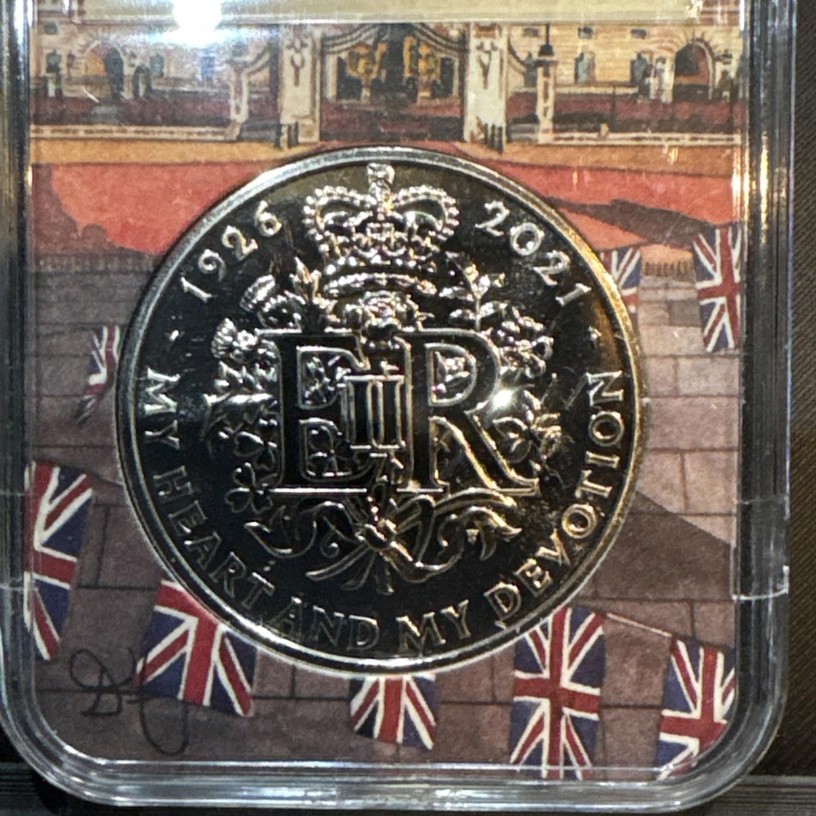 The 2021 Uk £5 Coin Brilliant Uncirculated