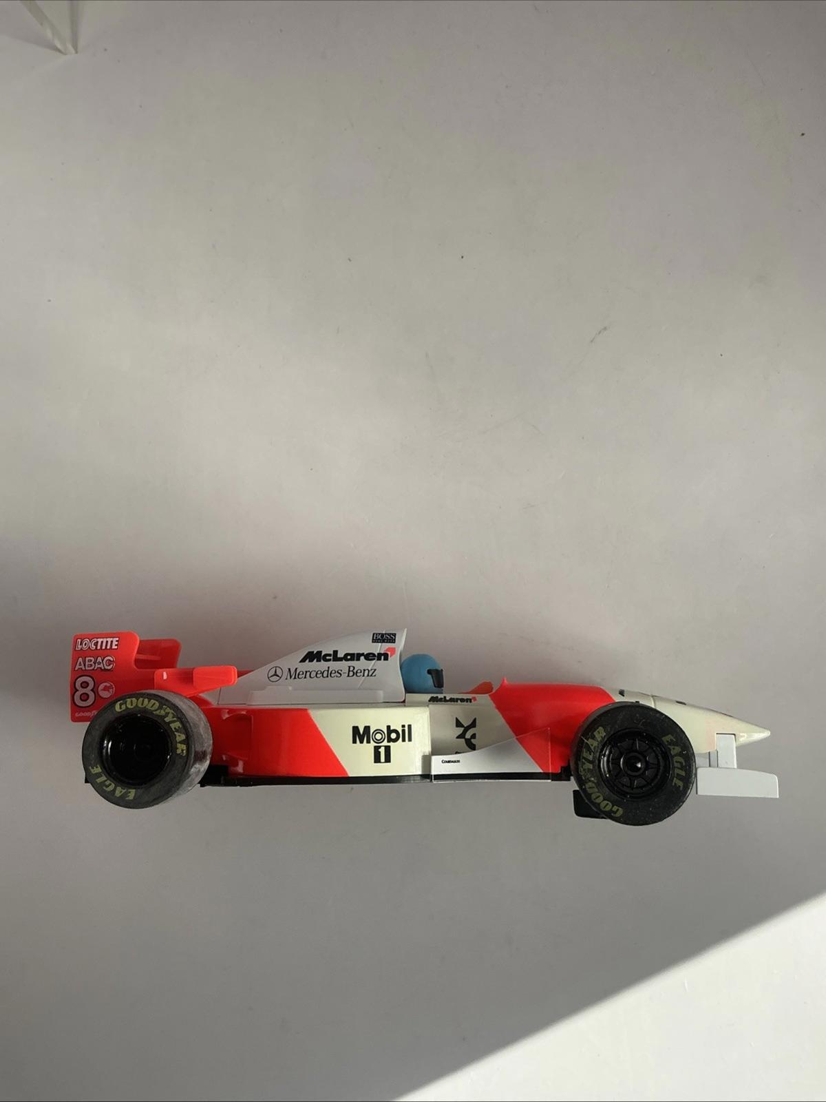 Scalextric C 2004 McLaren F1 No 8 VGC Blue Helmet Boxed Slot Cars