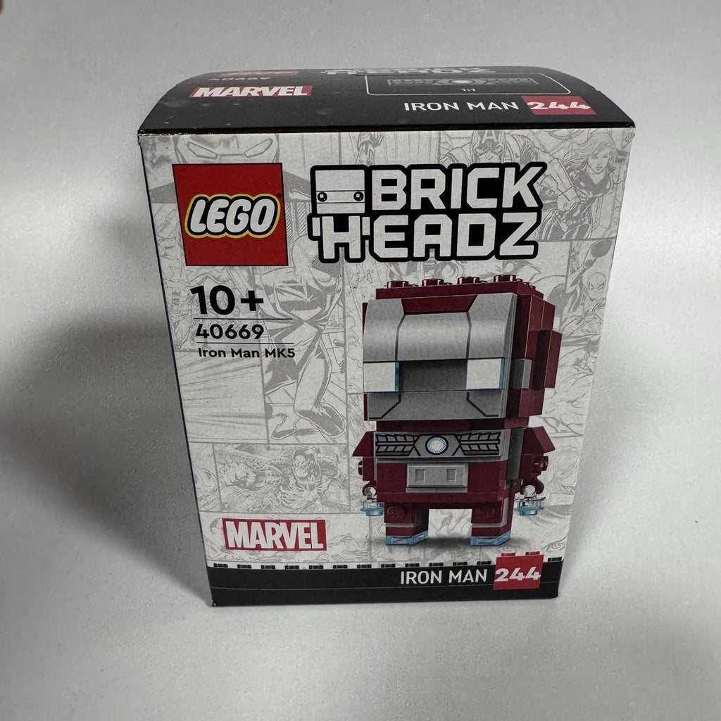LEGO BrickHeadz Marvel 40669 Iron Man MK5 Figure Brand New & Sealed