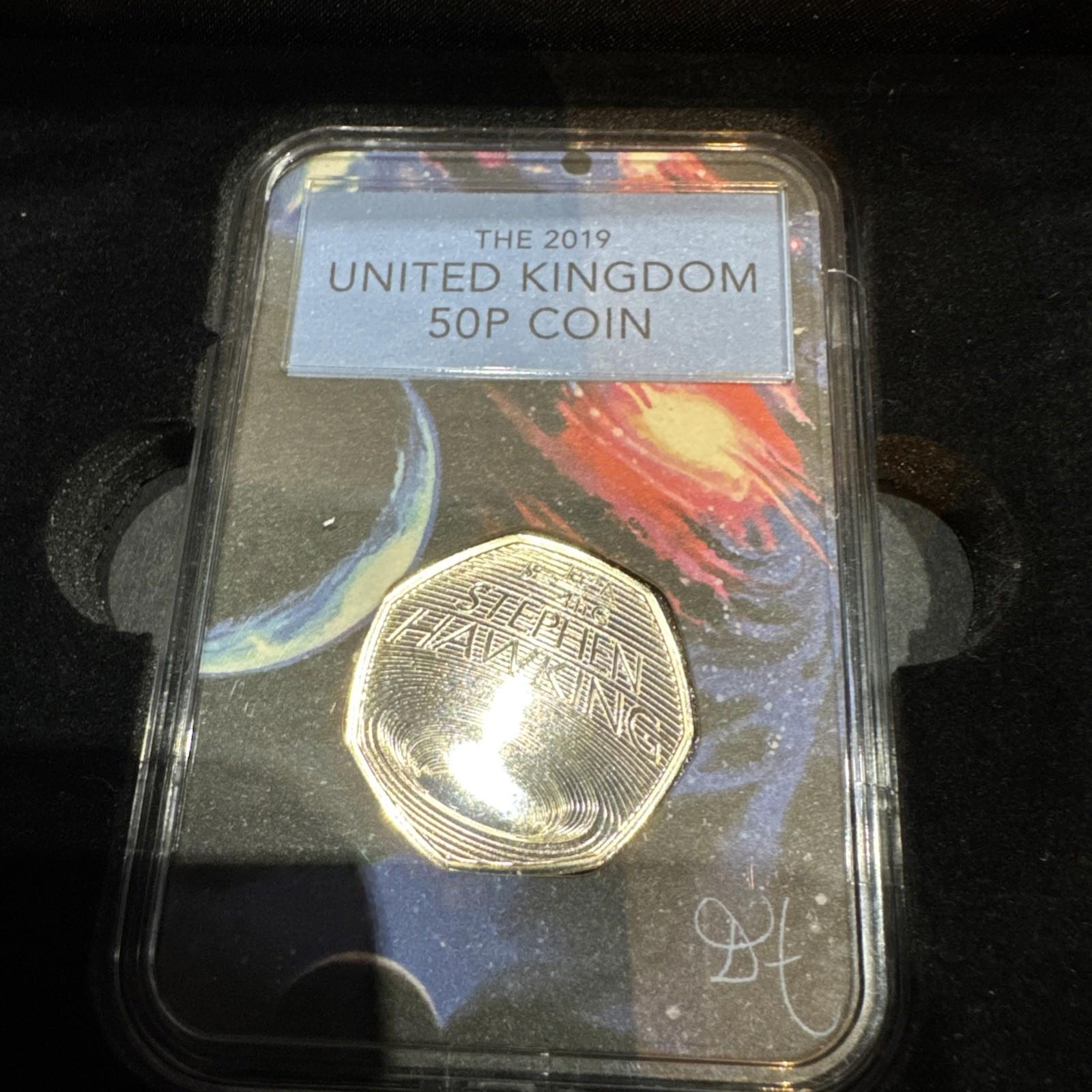 The Capsule Edition Featuring The Stephen Hawking 50p Coin BU