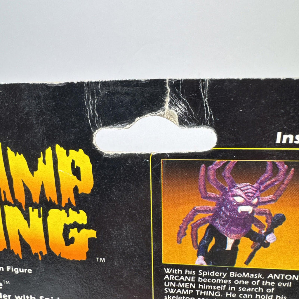 Vintage Kenner Swamp Thing Evil Un-men Anton Arcane Figure Sealed 1990