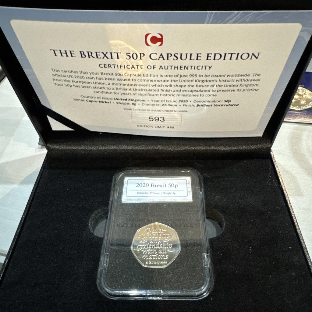 The Brexit 50p Capsule Edition 593/995