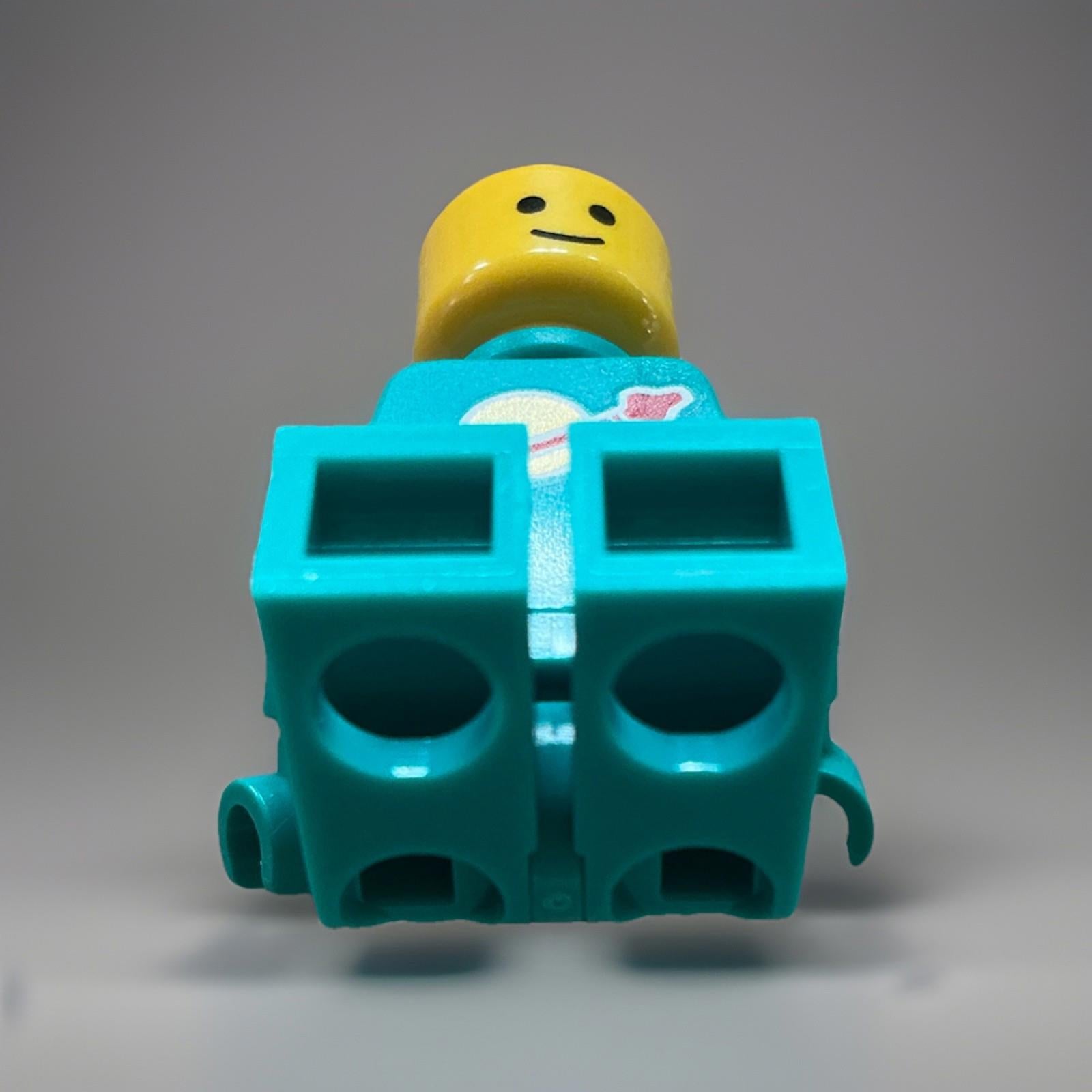 LEGO Ideas Classic Spaceman Astronaut Idea 227 Teal / Turquoise Minifigure