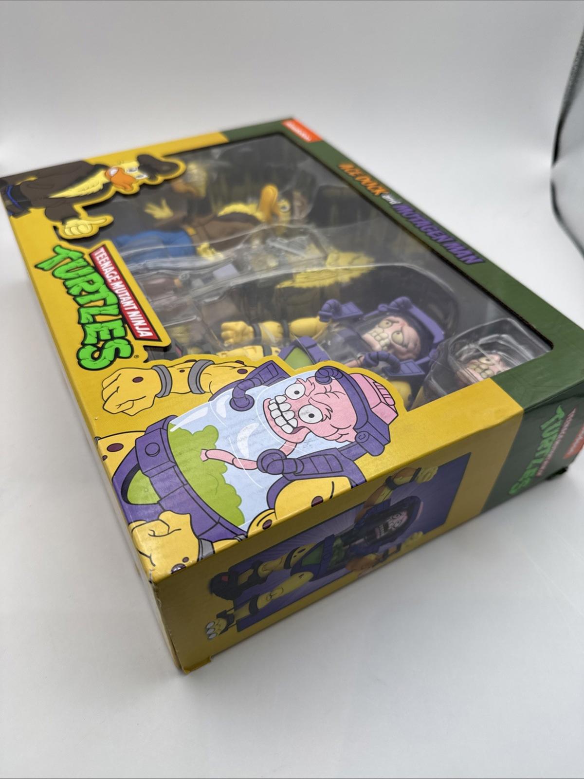 Teenage Mutant Ninja Turtles Cartoon Ace Duck & Mutagen Man NECA TMNT BNIB