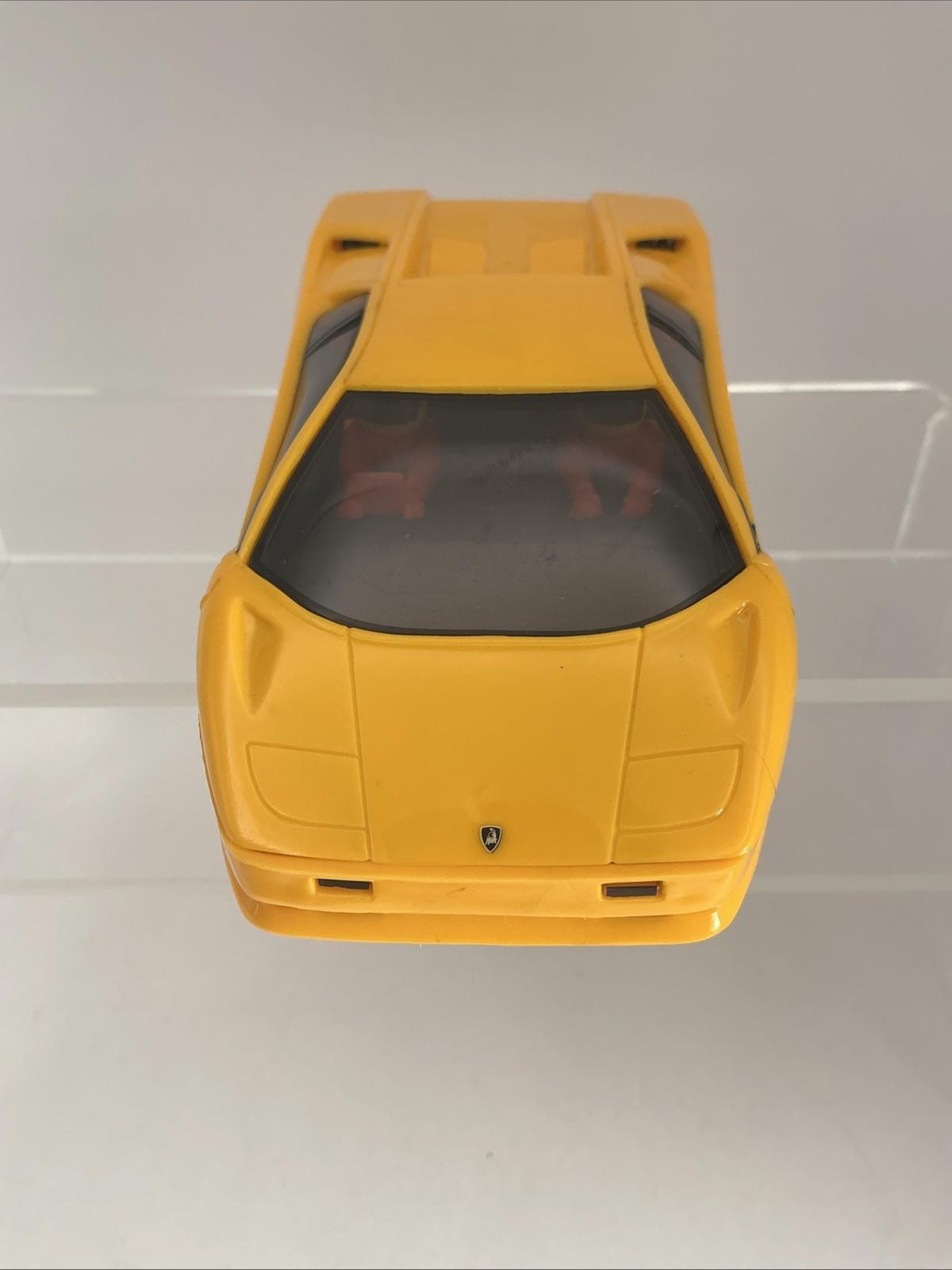 Scalextric Lamborghini Diablo C127 Yellow VGC Original Box