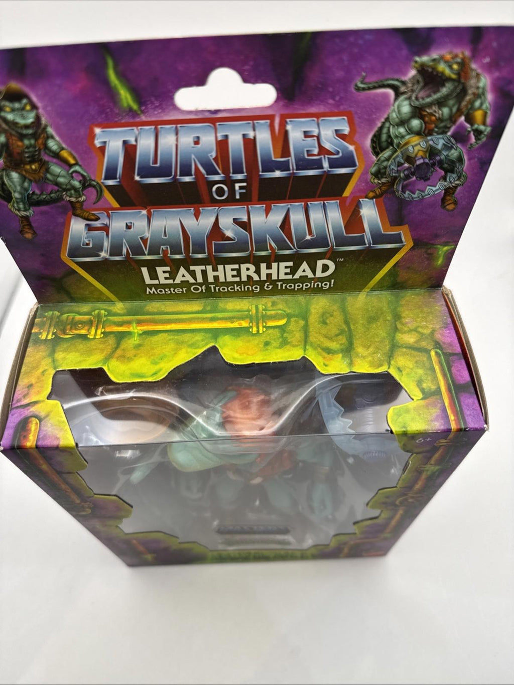 MOTU x TMNT Turtles of Grayskull Leatherhead Deluxe Action Figure Mattel He Man